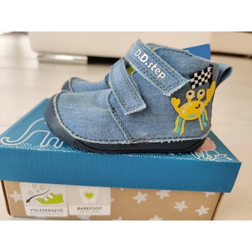 D.D.Step farmerkék "Barefoot" vászoncipő 21-es méretben