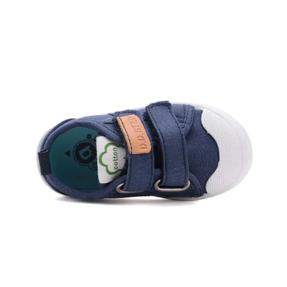 D.D.Step sötétkék vászoncipő (unisex) 26, 27, 28, 29, 30 és 31 méretekben